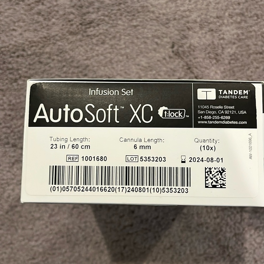 AutoSoft xc infusion set